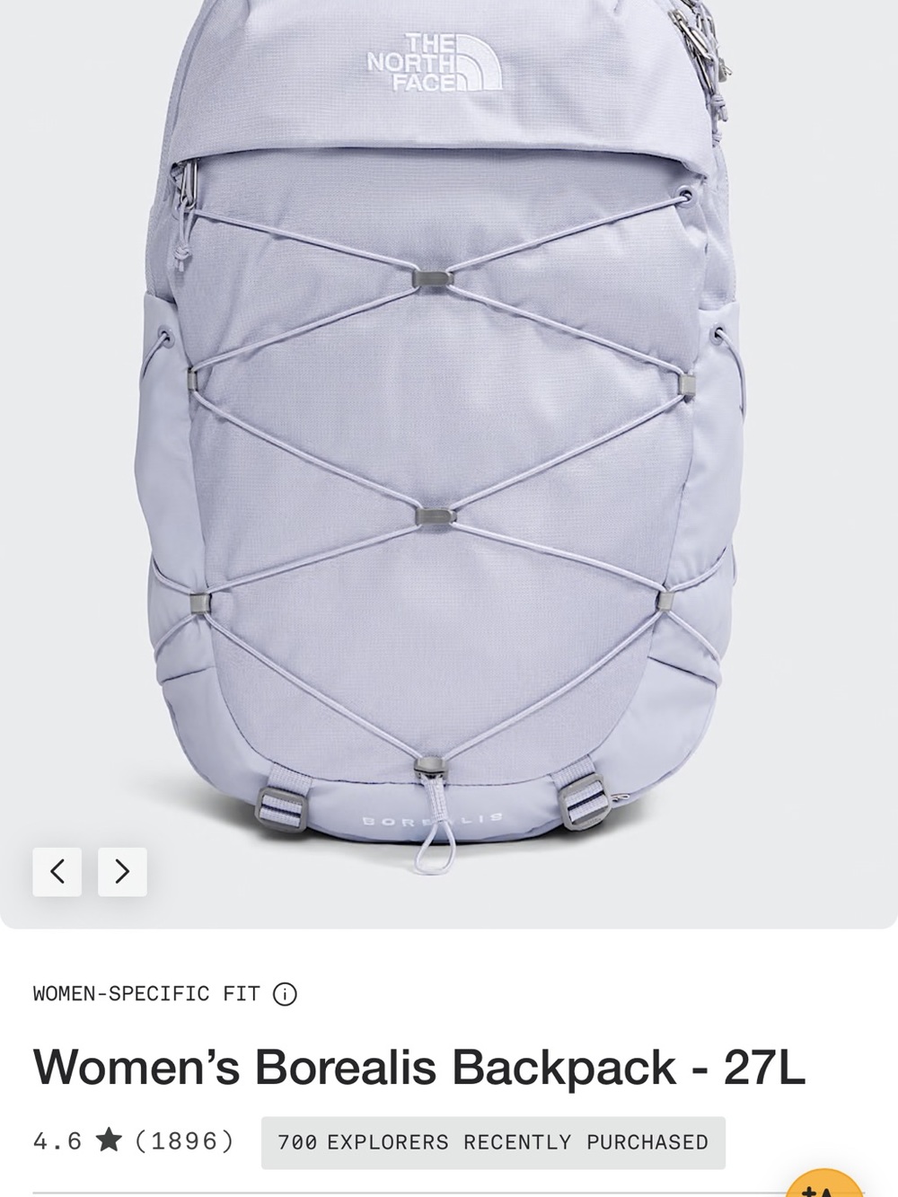 The North Face Women's Borealis Backpack - Light Blue